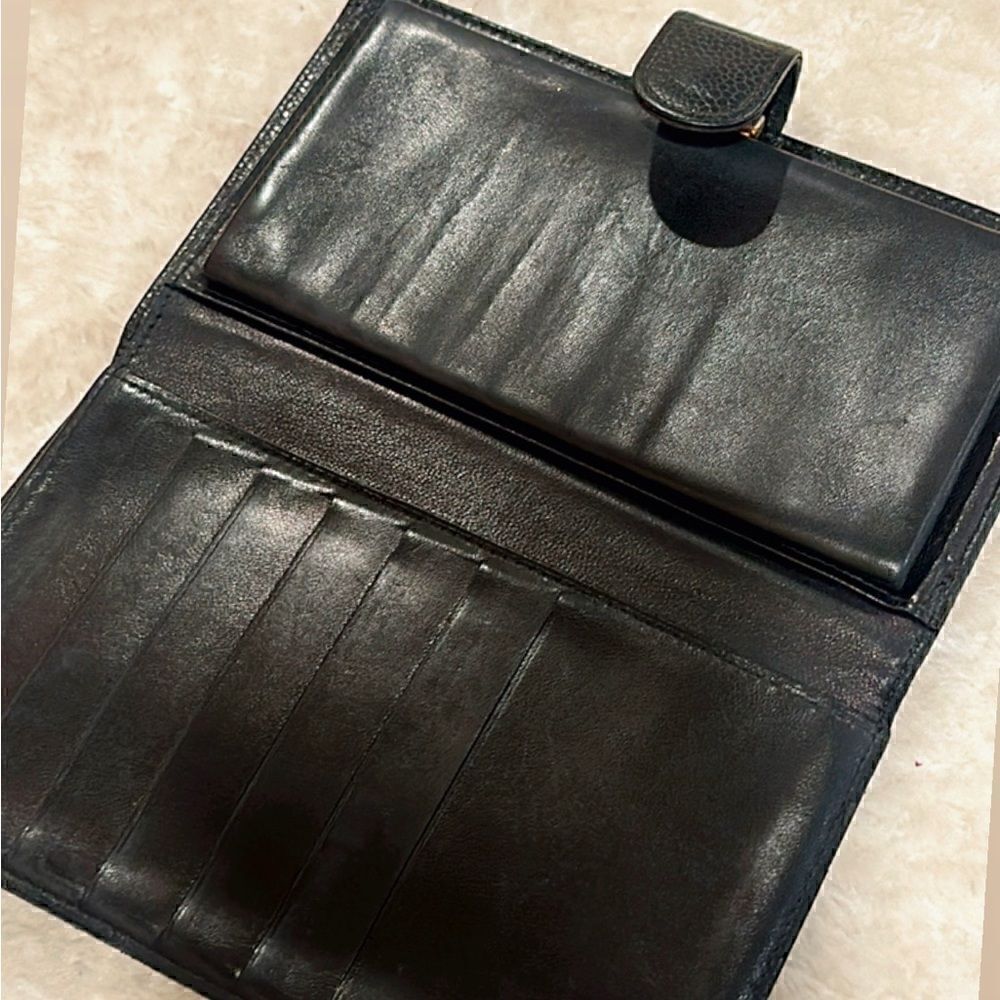 💯% Authentic CHANEL CC Black Caviar Wallet✨ - Picture 6 of 15